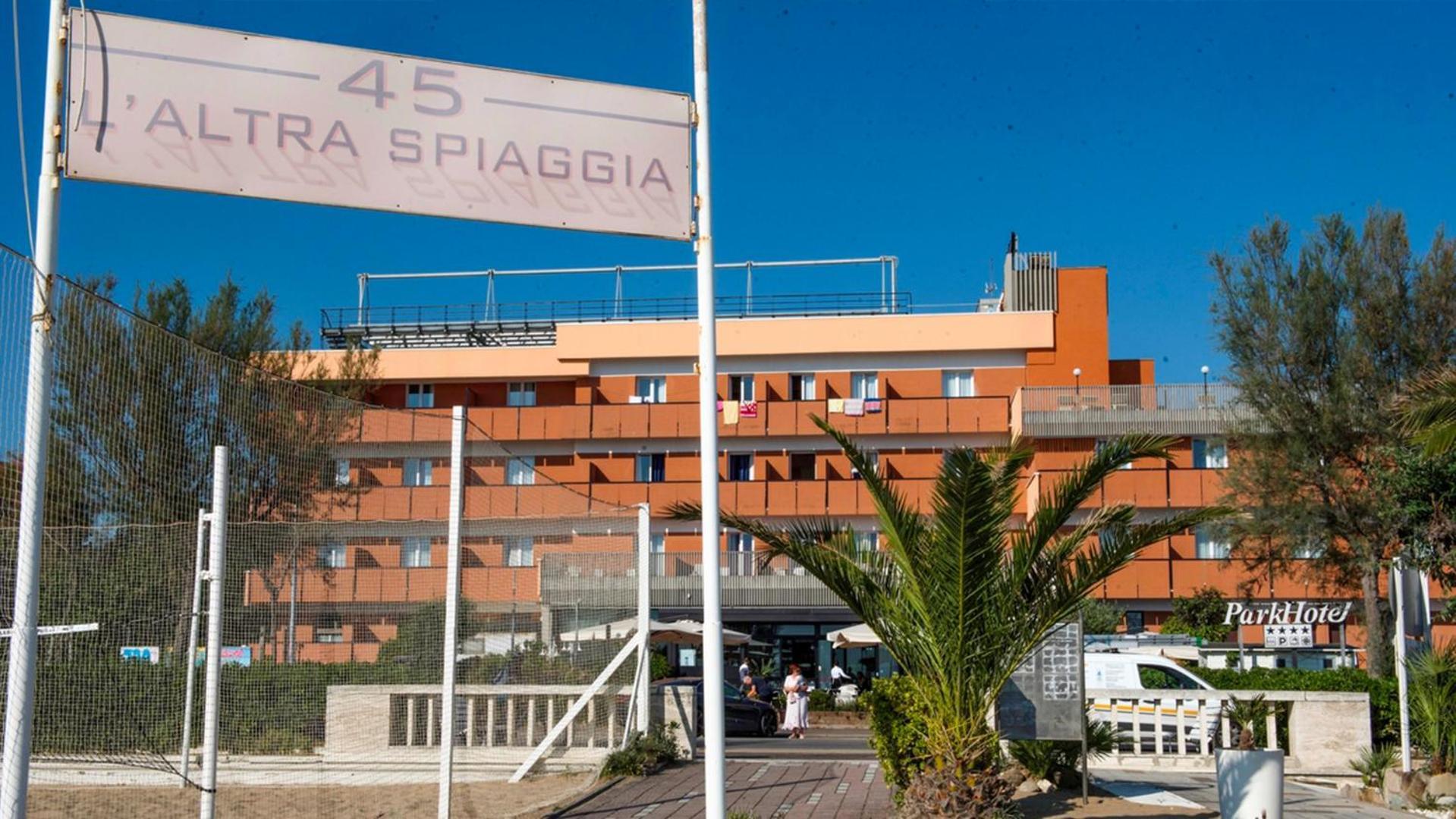 Park Hotel Rimini Exterior foto